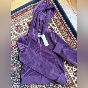 Juicy couture velour hoodie NWT